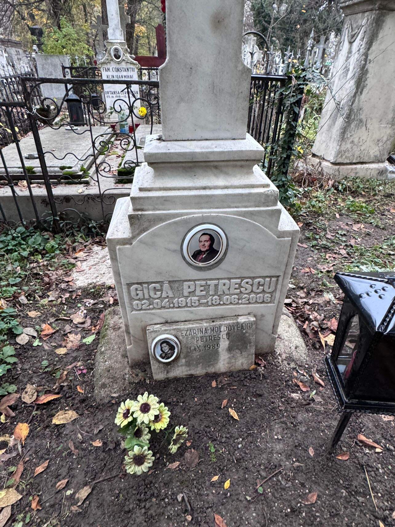 gica petrescu mormant