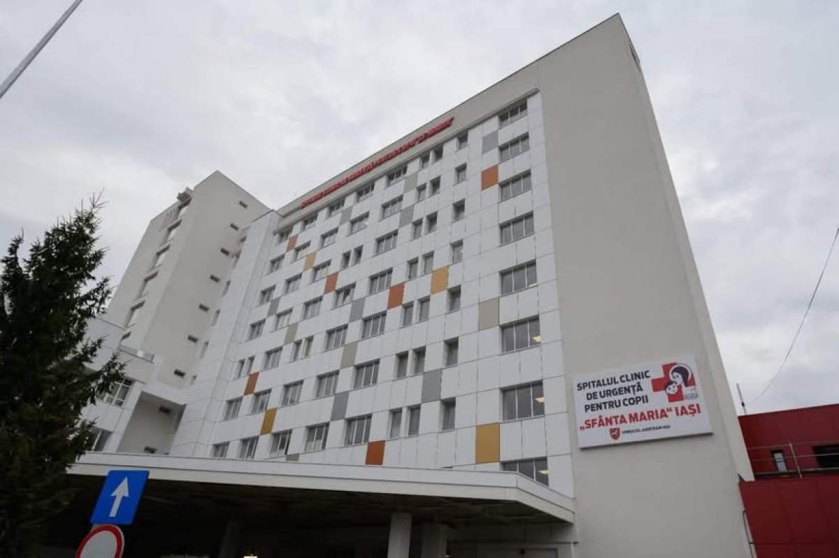 Spitalului de Copii ”Sfânta Maria” din Iași unde 8 copii au murit
