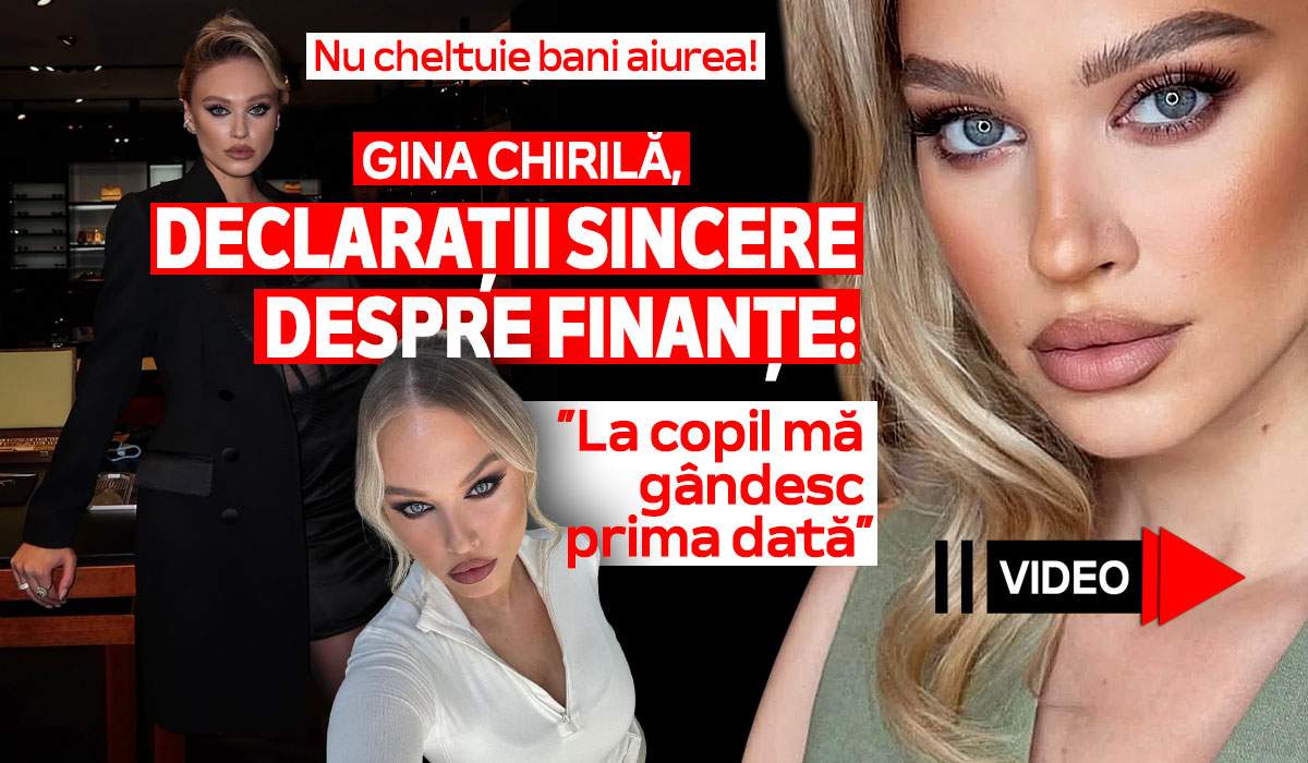 Nu cheltuie bani aiurea! Gina Chirilă, declarații sincere despre finanțe: ”La copil mă gândesc prima dată” | VIDEO