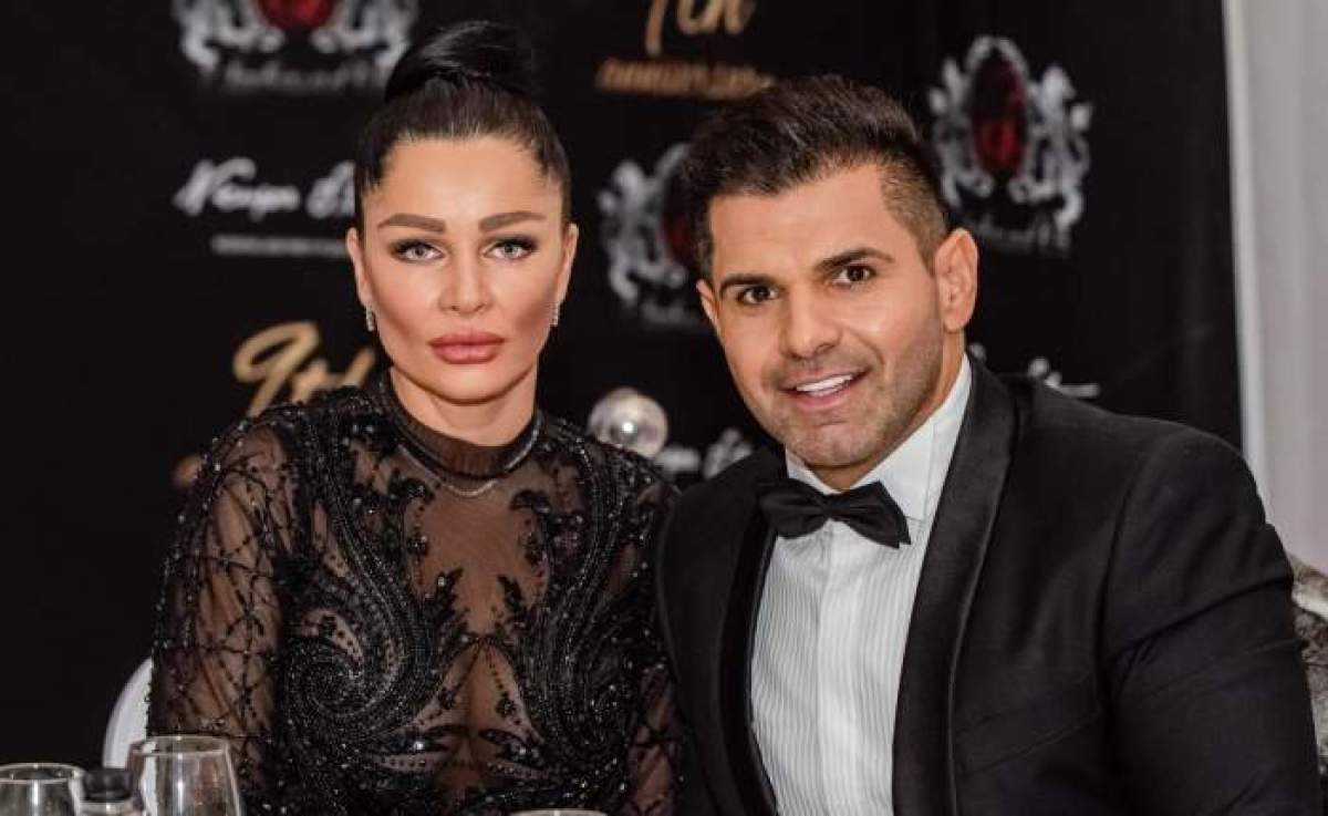 Brigitte și Florin Pastramă, la un eveniment