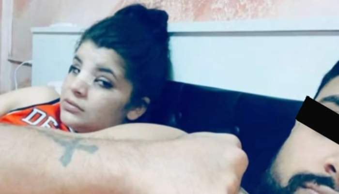 Cristina, alături de bărbatul care i-ar fi căutat clienți