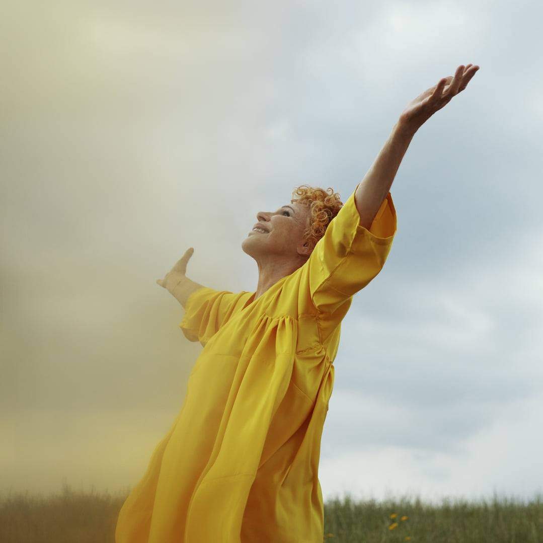 Ornella Vanoni, în aer liber