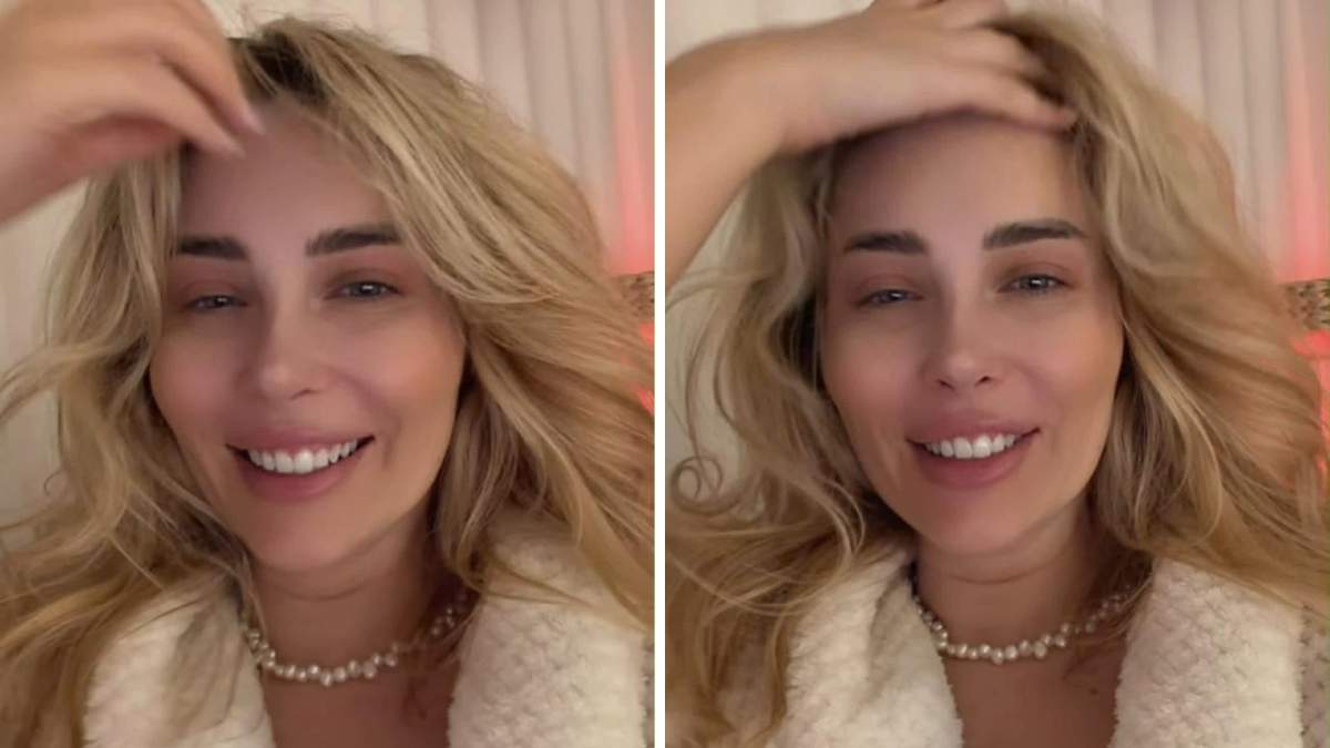 Oana Monea fără extensii de păr