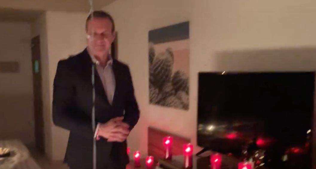 Medana, soția lui Alin Oprea, surpriză pentru artist