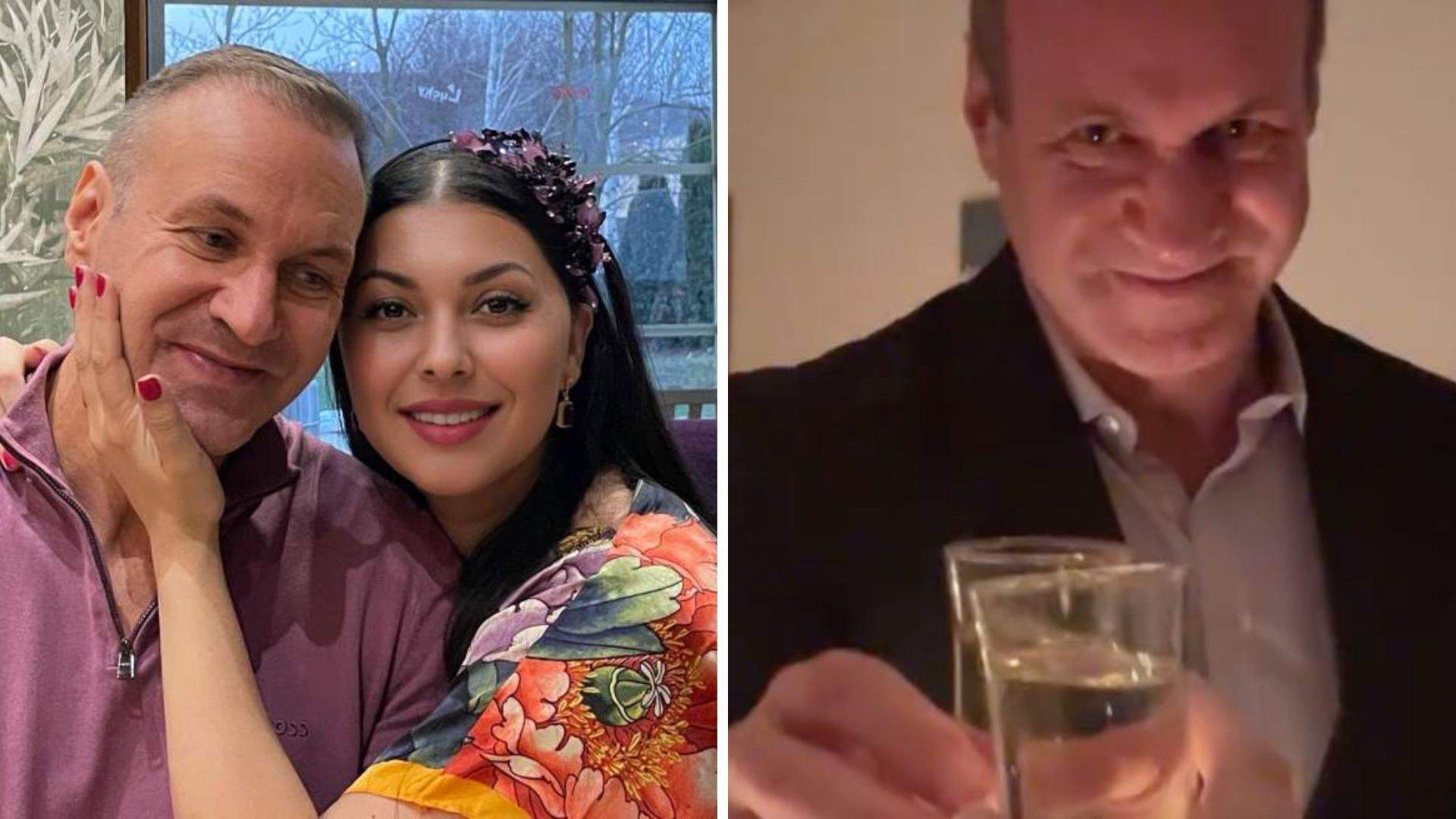 Alin Oprea și soția