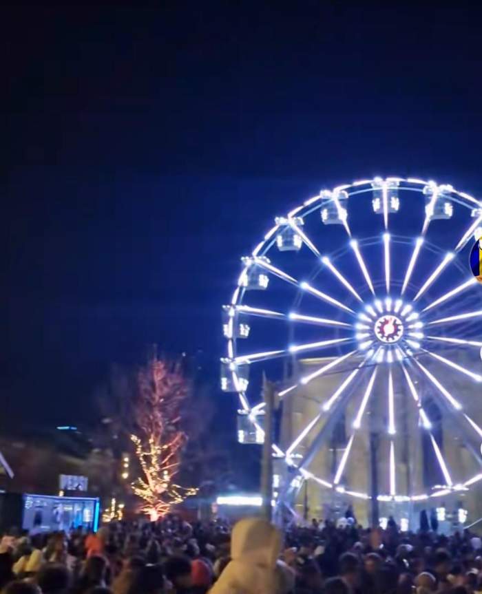 Roata din Târgul de Crăciun Cluj