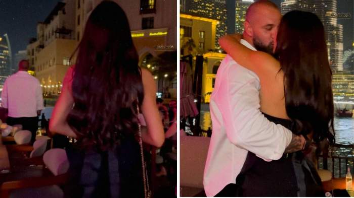 Alex Bodi și Anca, în ipostaze romantice