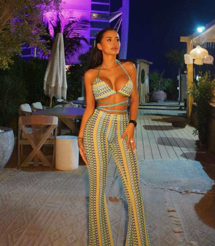 Anca, iubita lui Alex Bodi, îmbrăcată sexy