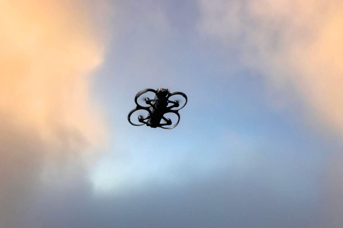 Aproape DJI Avata 2 Drone la Amsterdam, Olanda,