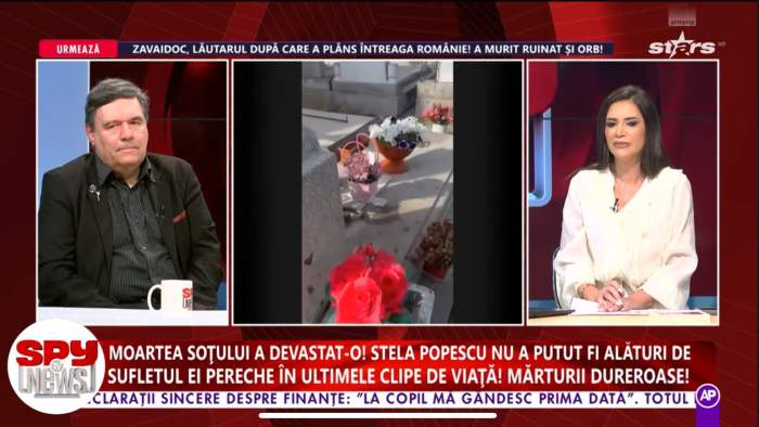 imagini cu momrântul Stelei Popescu