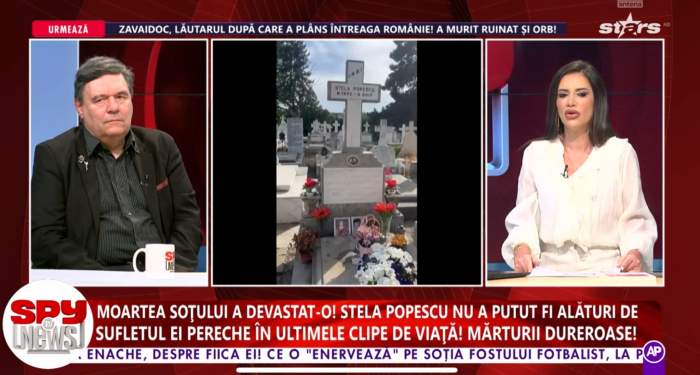 Locul în care este înmormântată Stela Popescu