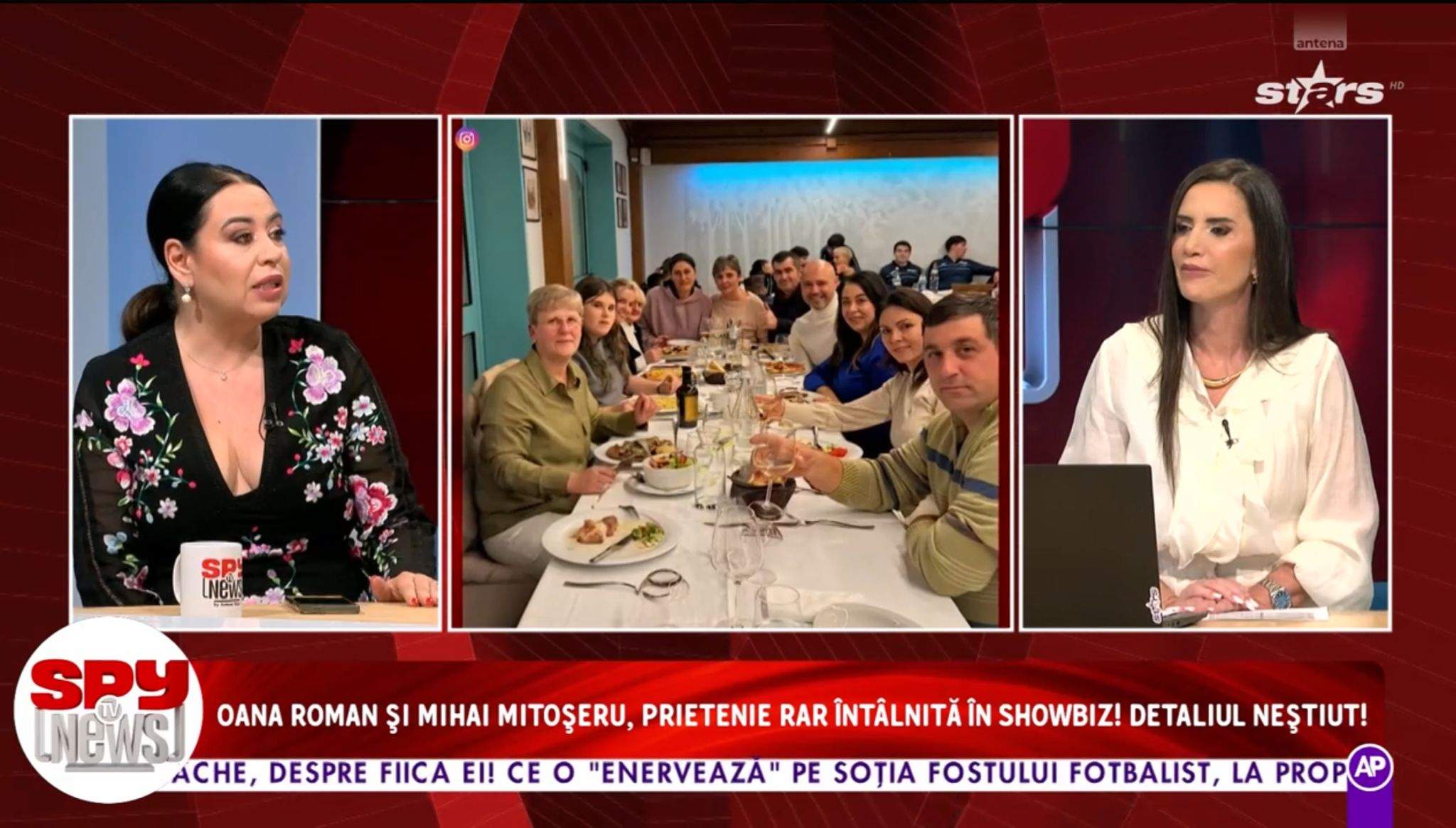 Oana Roman, la spynews TV