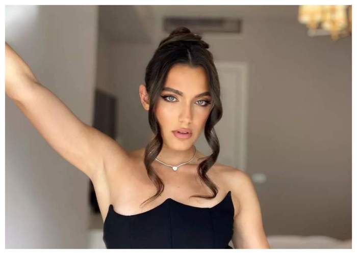 Alexia Eram, coafată și aranjată