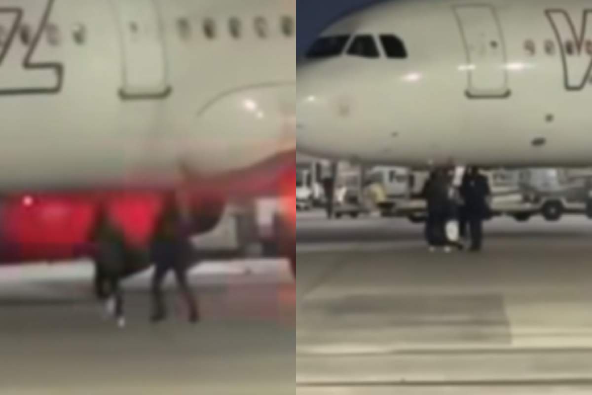 Doi români au provocat haos pe aeroportul din Köln. Au forțat o ieșire de urgență și au alergat pe pistă după avion