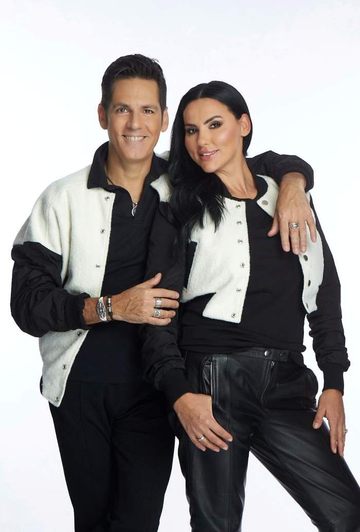 Ștefan Bănică Jr., alături de soția sa, Lavinia Pîrva