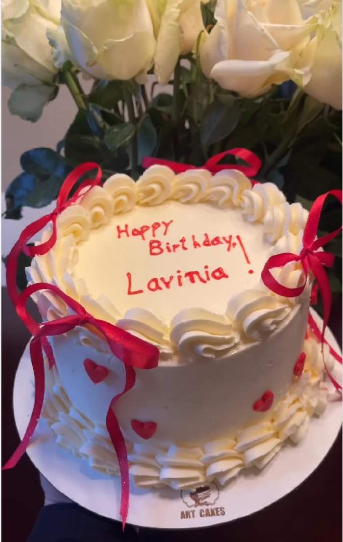 tortul aniversar al Laviniei Pîrva