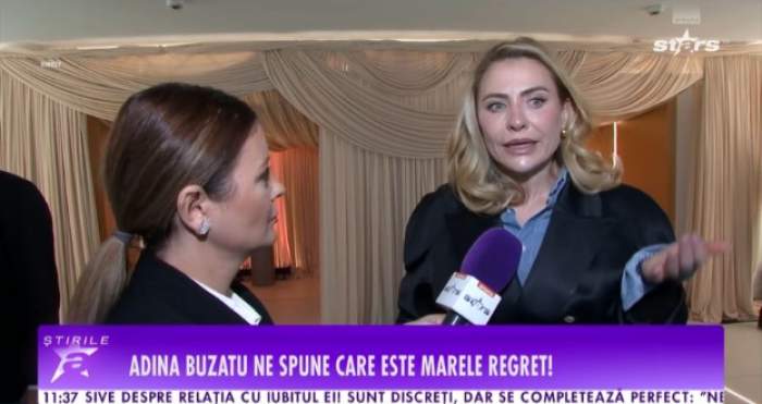 Adina Buzatu a vorbit despre pasiunea ei