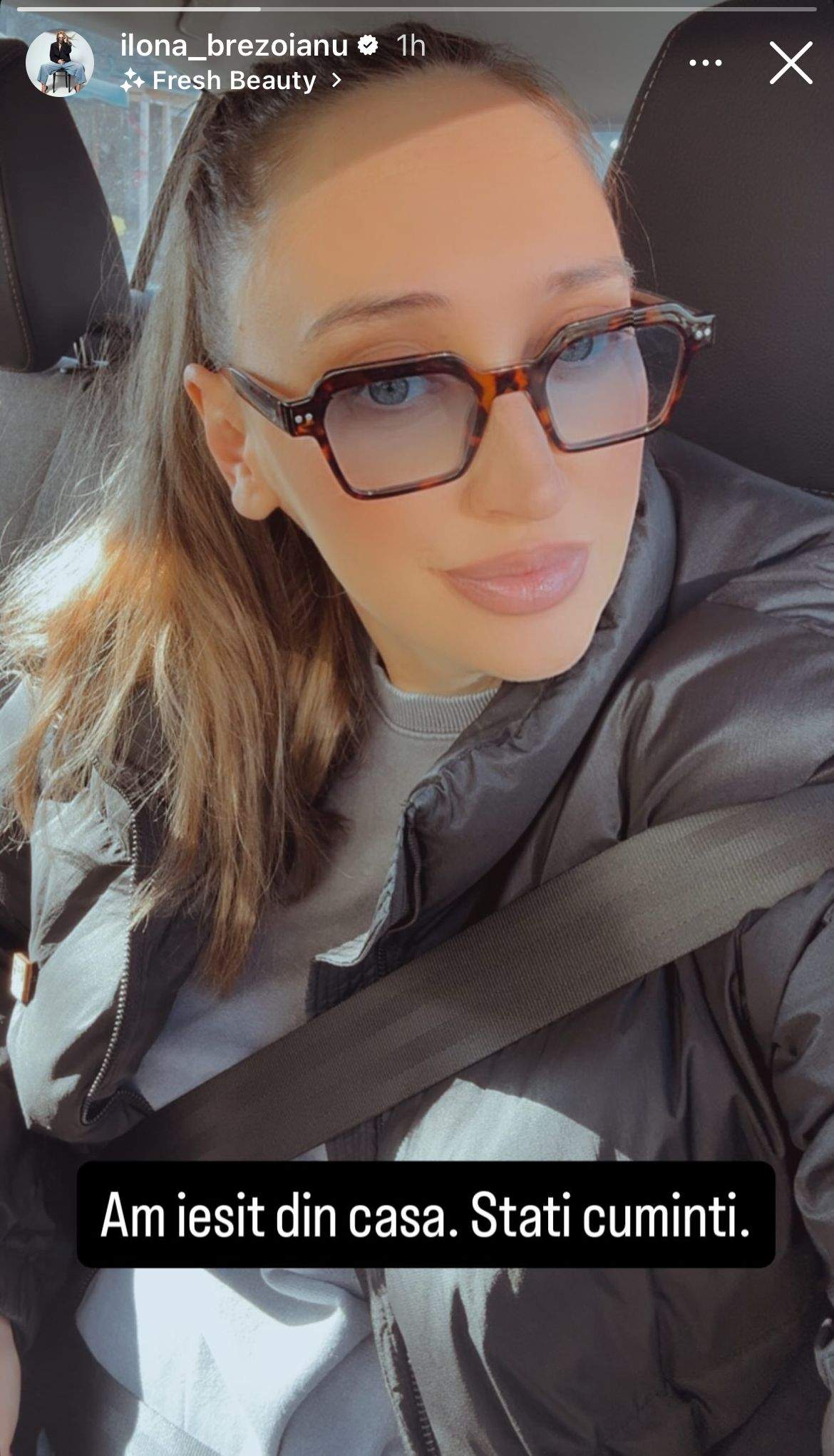 Ilona Brezoianu a ieșit din casă, după naștere
