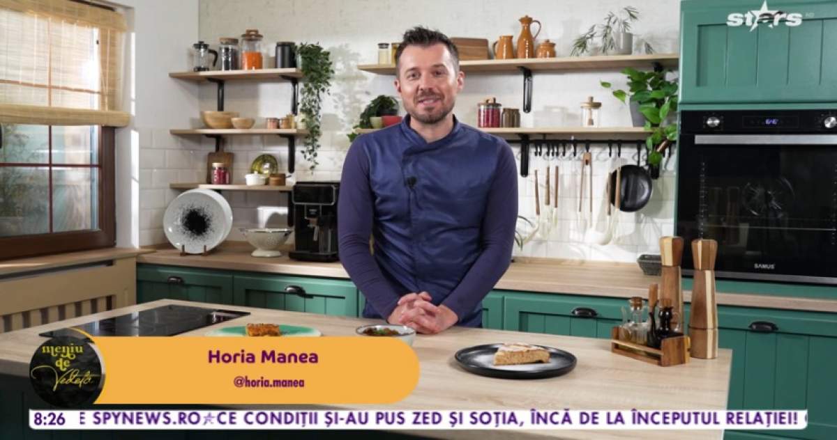 Chef Horia Manea prezintă rețeta pas cu pas