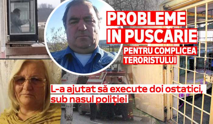 Probleme în pușcărie pentru complicea teroristului | L-a ajutat să execute doi ostatici, sub nasul poliției