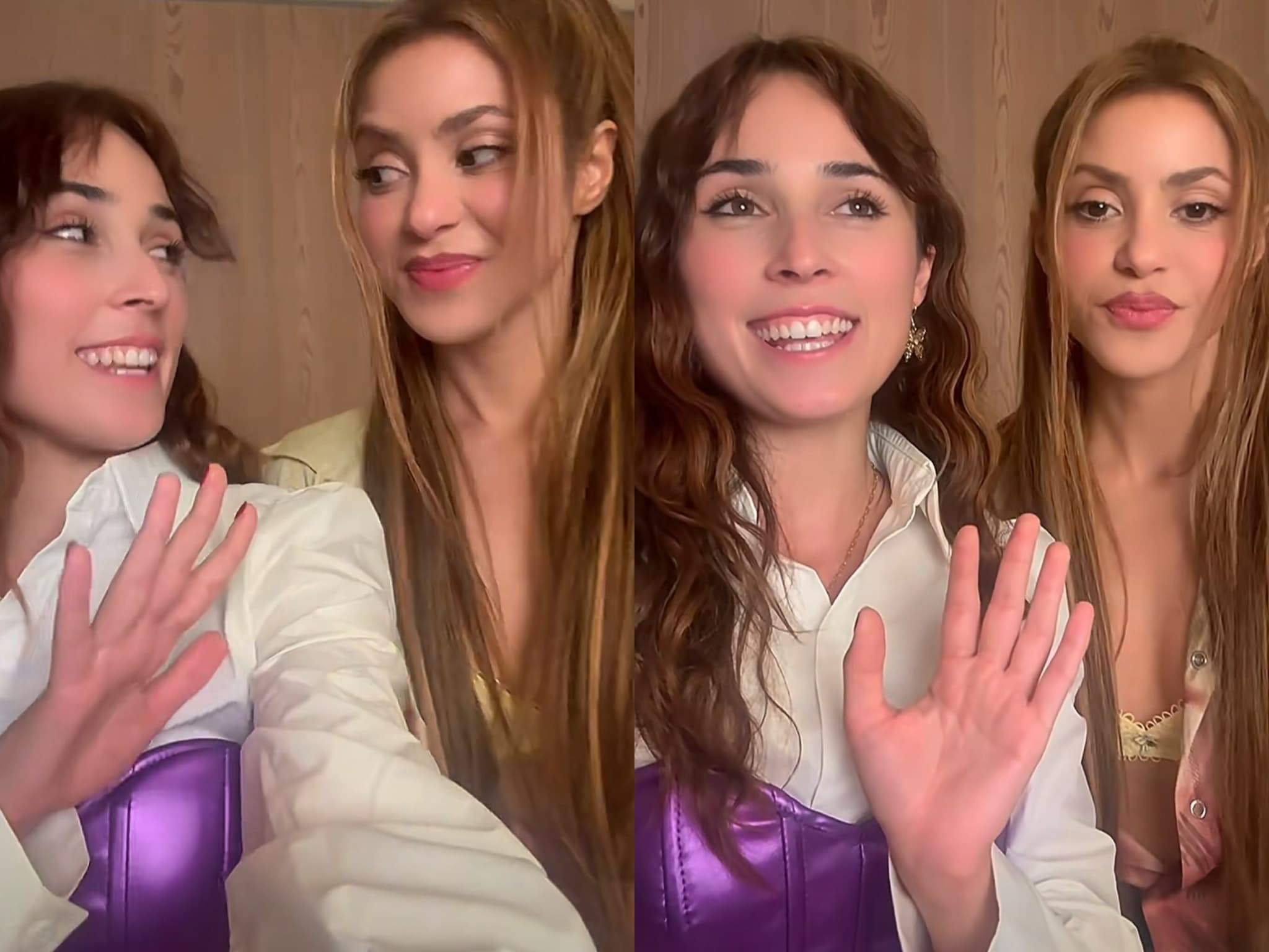 Shakira și Andra Gogan