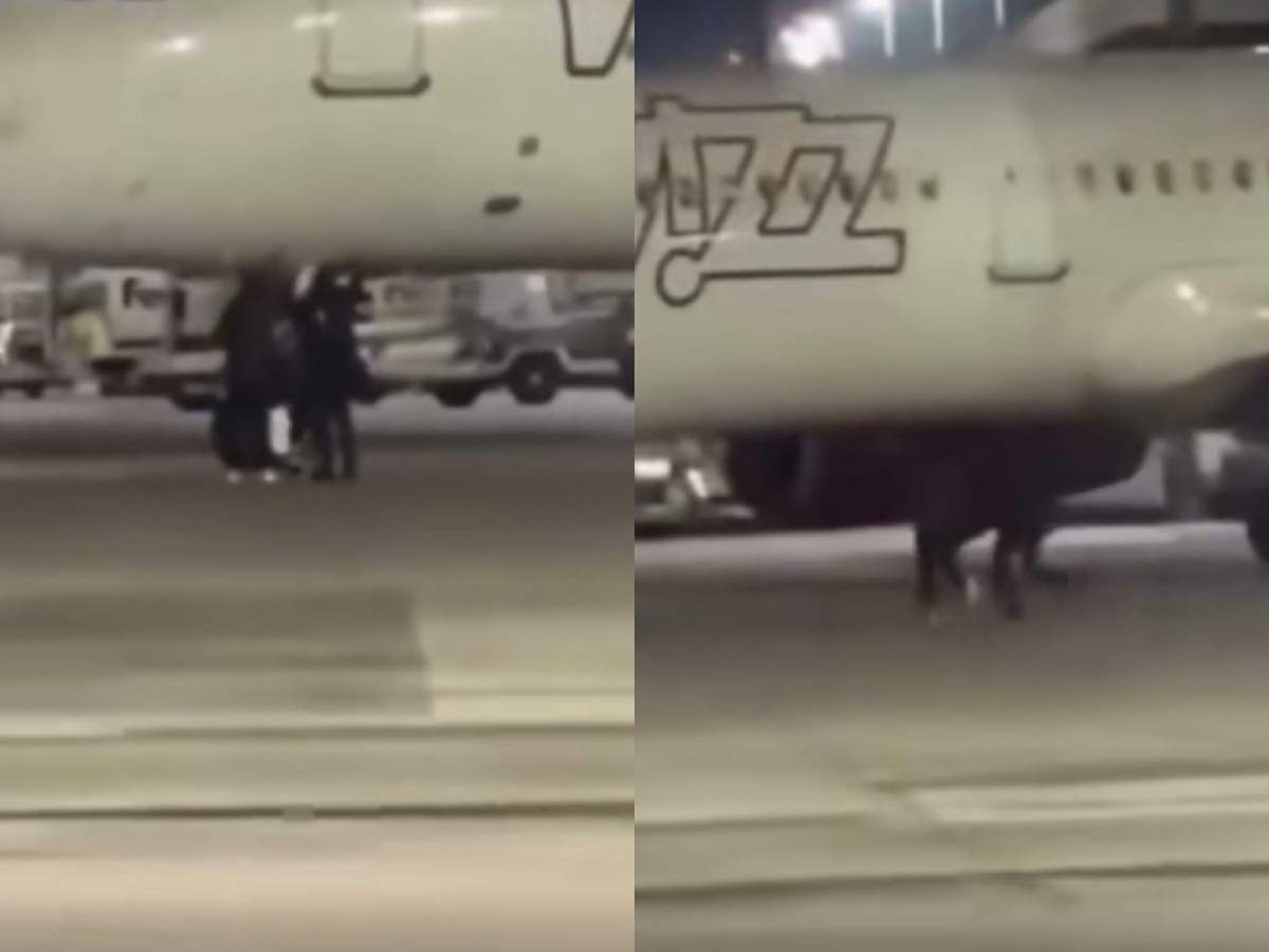 români pe aeroportul din Koln