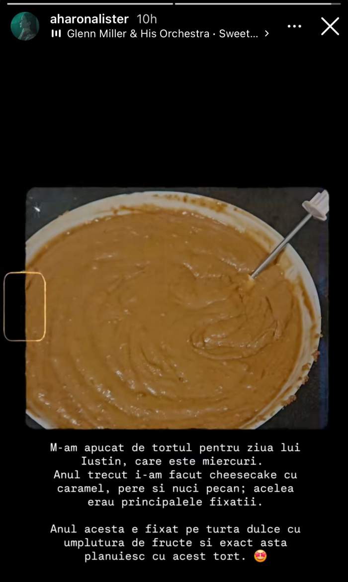 Pregătiri pentru tortul aniversar al lui Iustin Petrescu