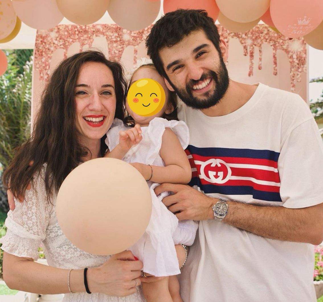 Richard Abou Zaki, împreună cu familia sa