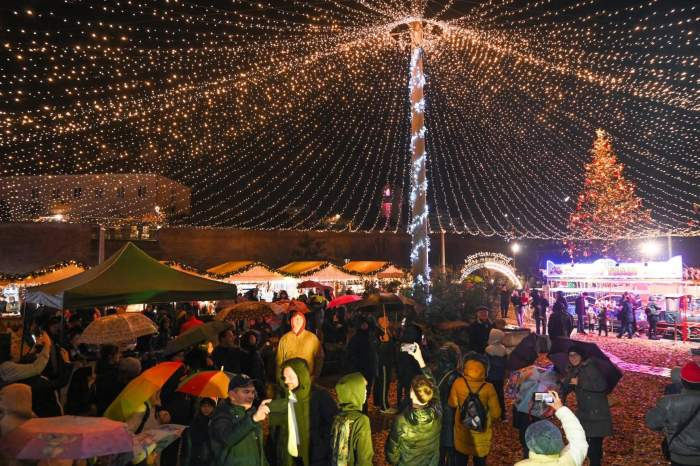 Târgul de Crăciun din Alba-Iulia, deschis de curând