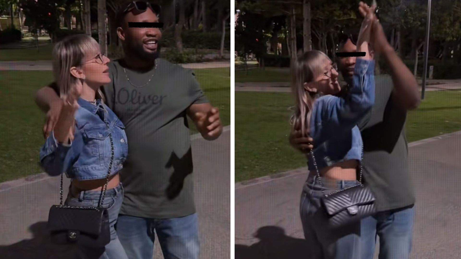 Dana Roba dansează cu iubitul ei