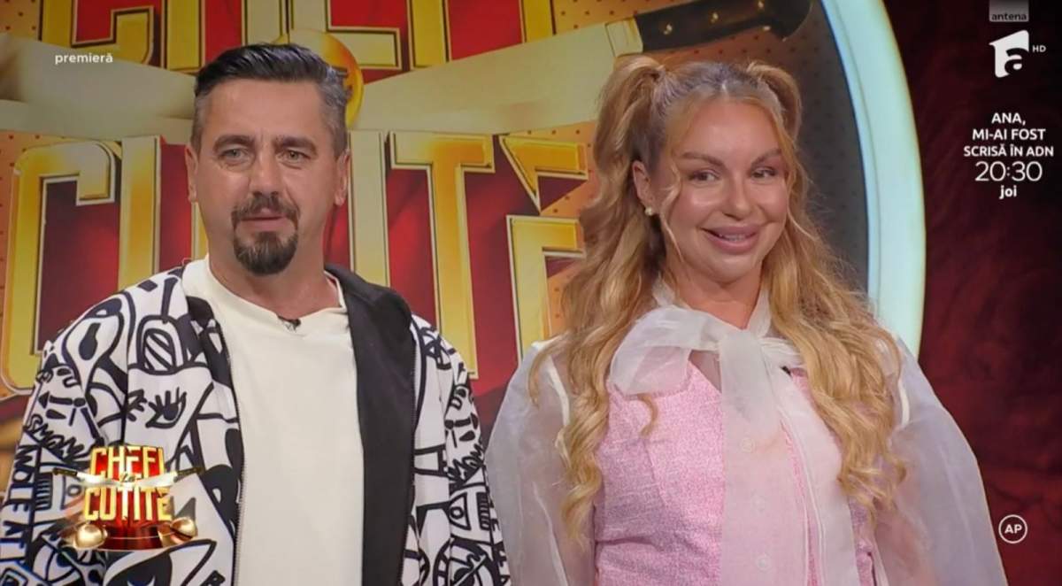 Eliza și Cosmin Natanticu la Chefi la cuțite