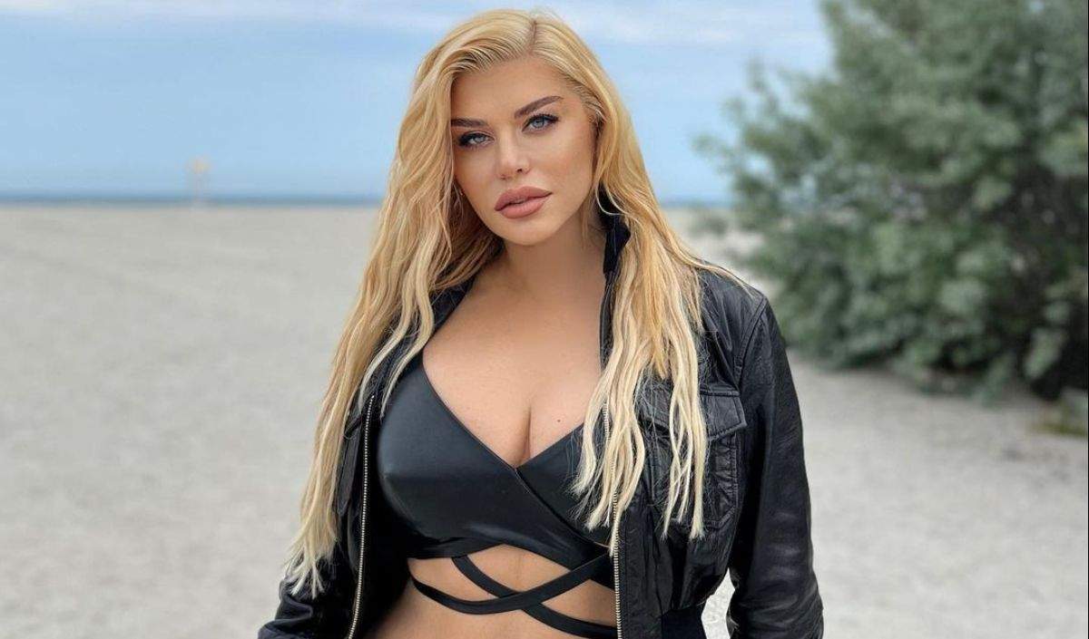 Loredana Groza, într-un peisaj de vis