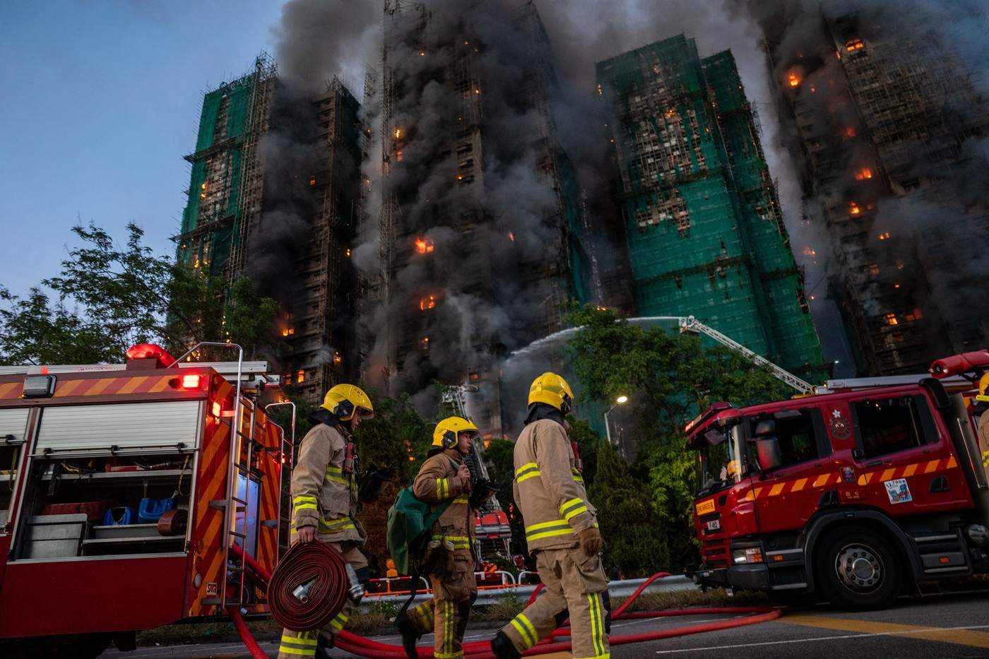 incendiu în Hong Kong