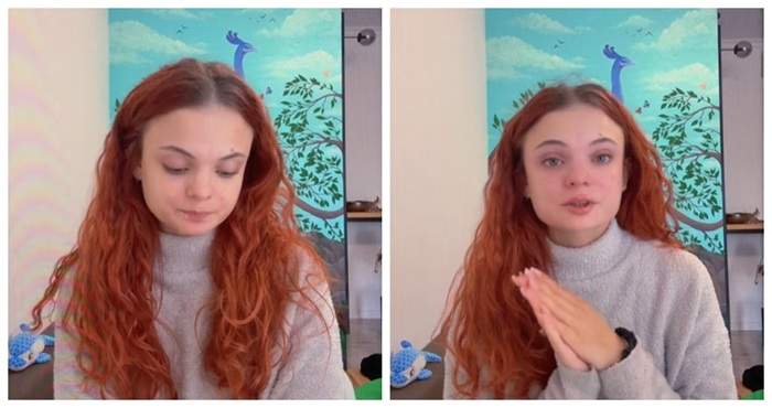 tanara amenintata de tata