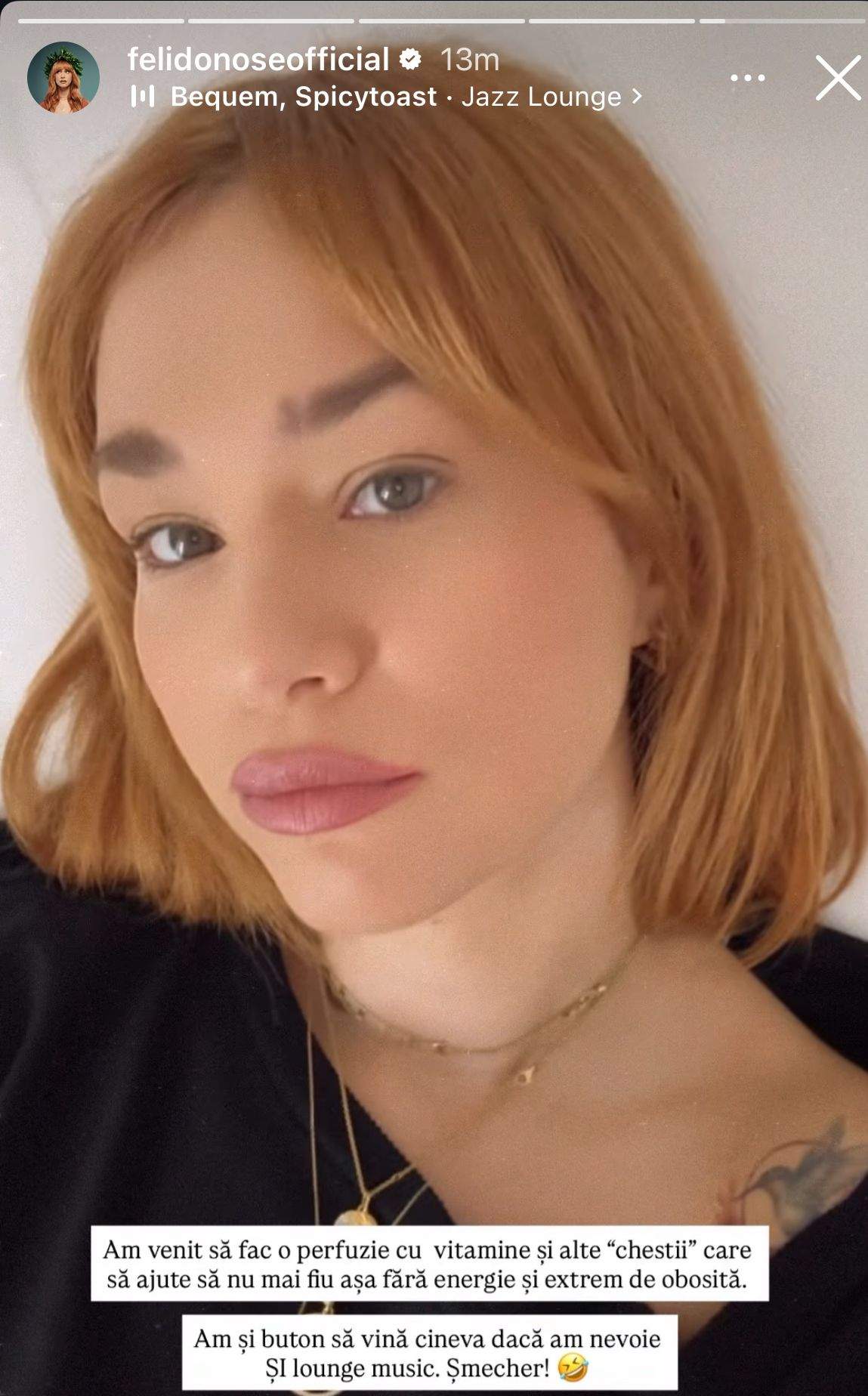 Feli a povestit ce i s-a întâmplat