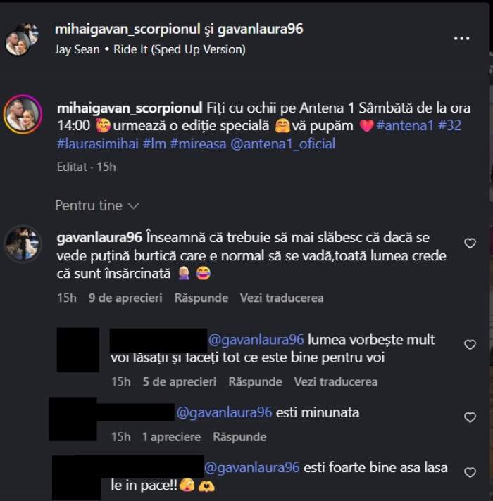 laura si mihai mireasa