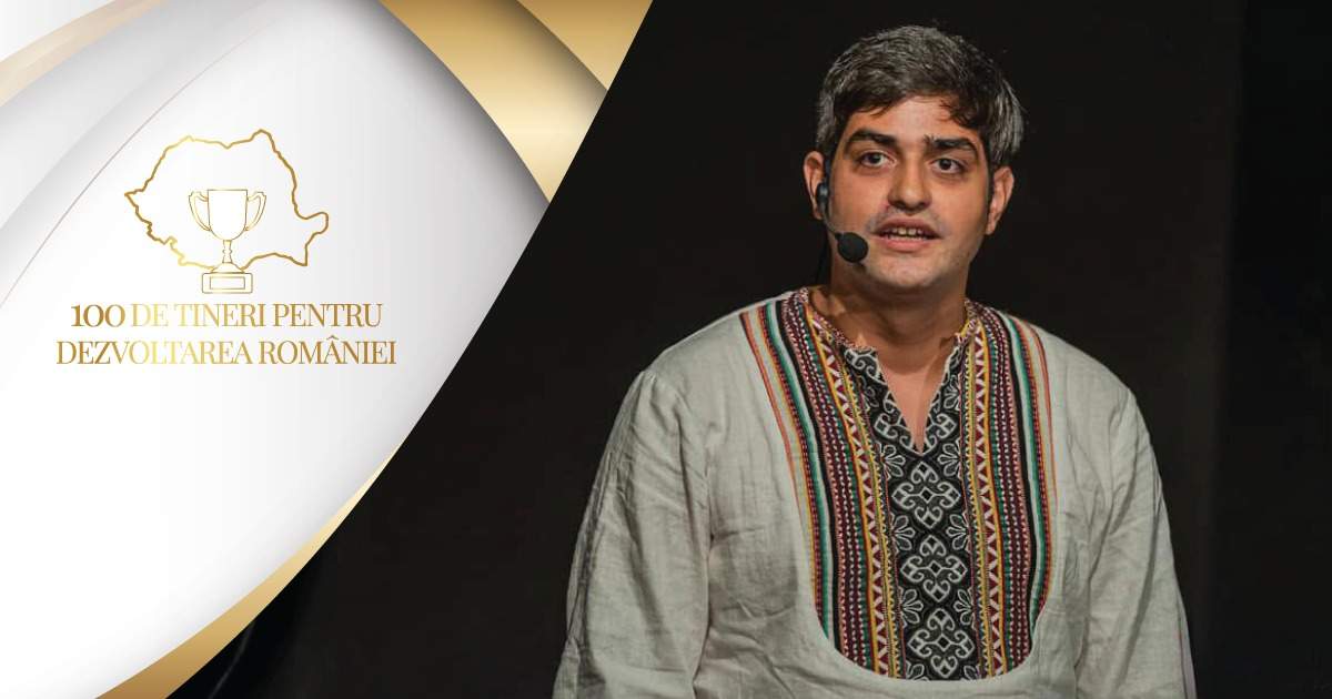 Andreeas Novacovici ține un discurs