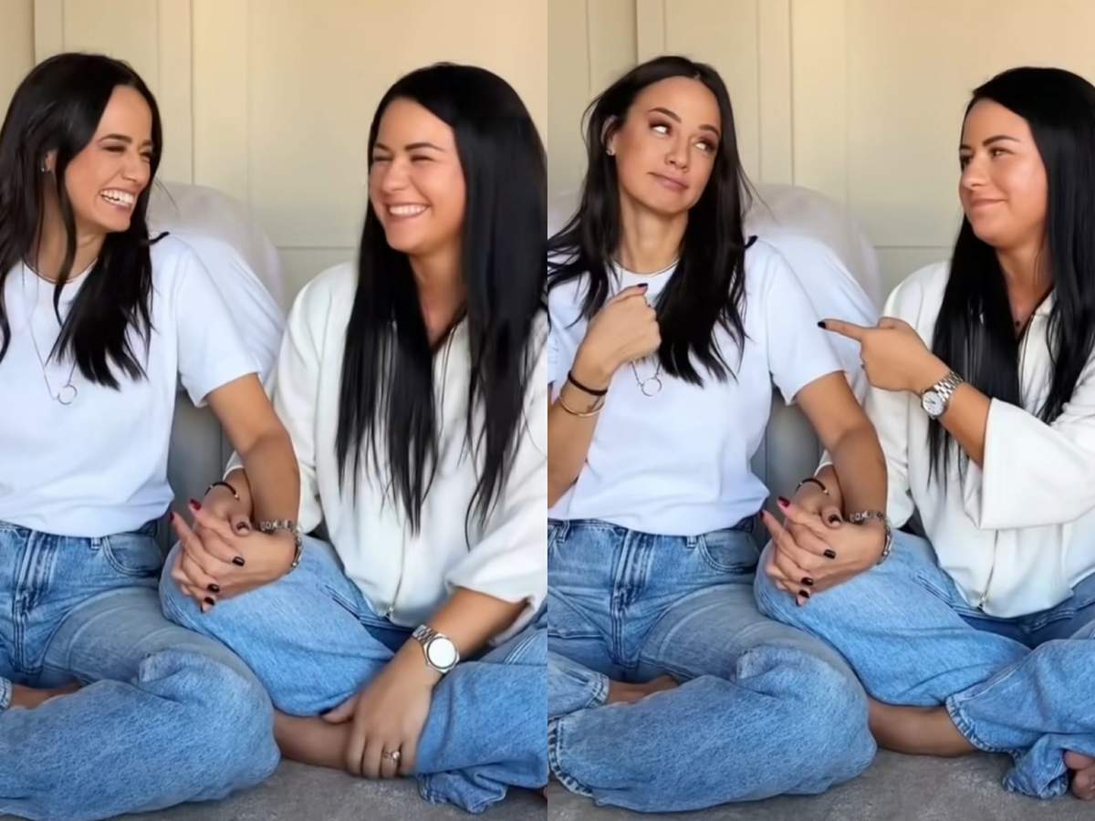 Andreea Raicu și fiica ei adoptivă, Maria