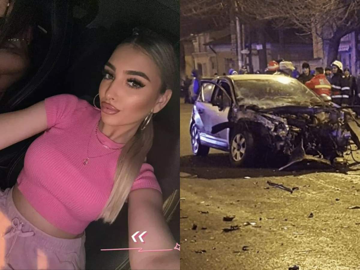 Jasmina, fata moartă în accident