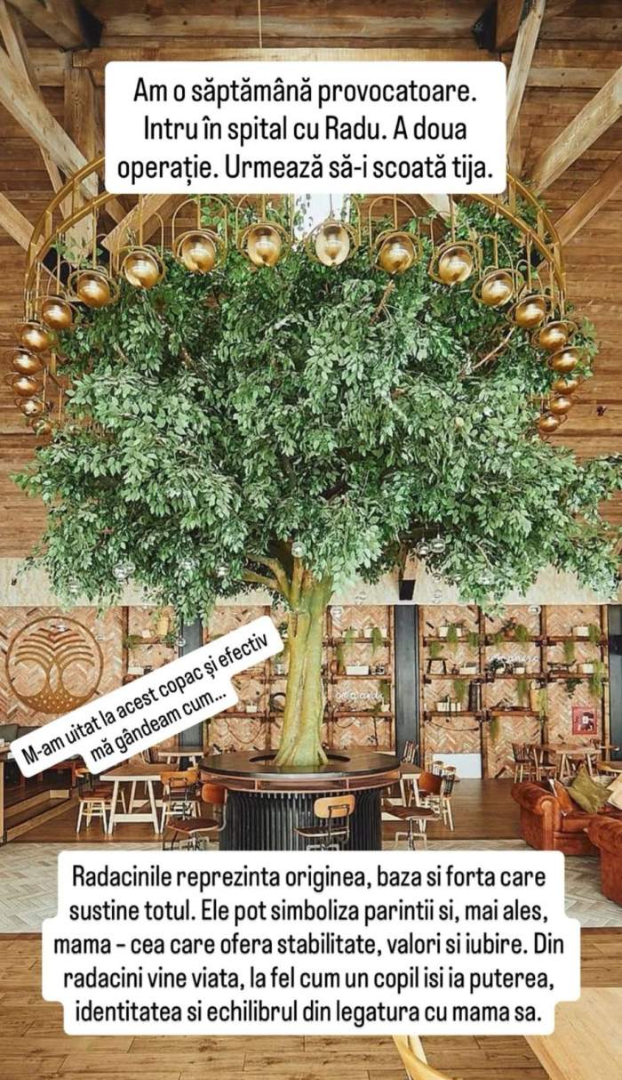 Săptămână grea pentru Tily Niculae. Radu, fiul actriței, va ajunge pe masa de operație pentru a doua oară