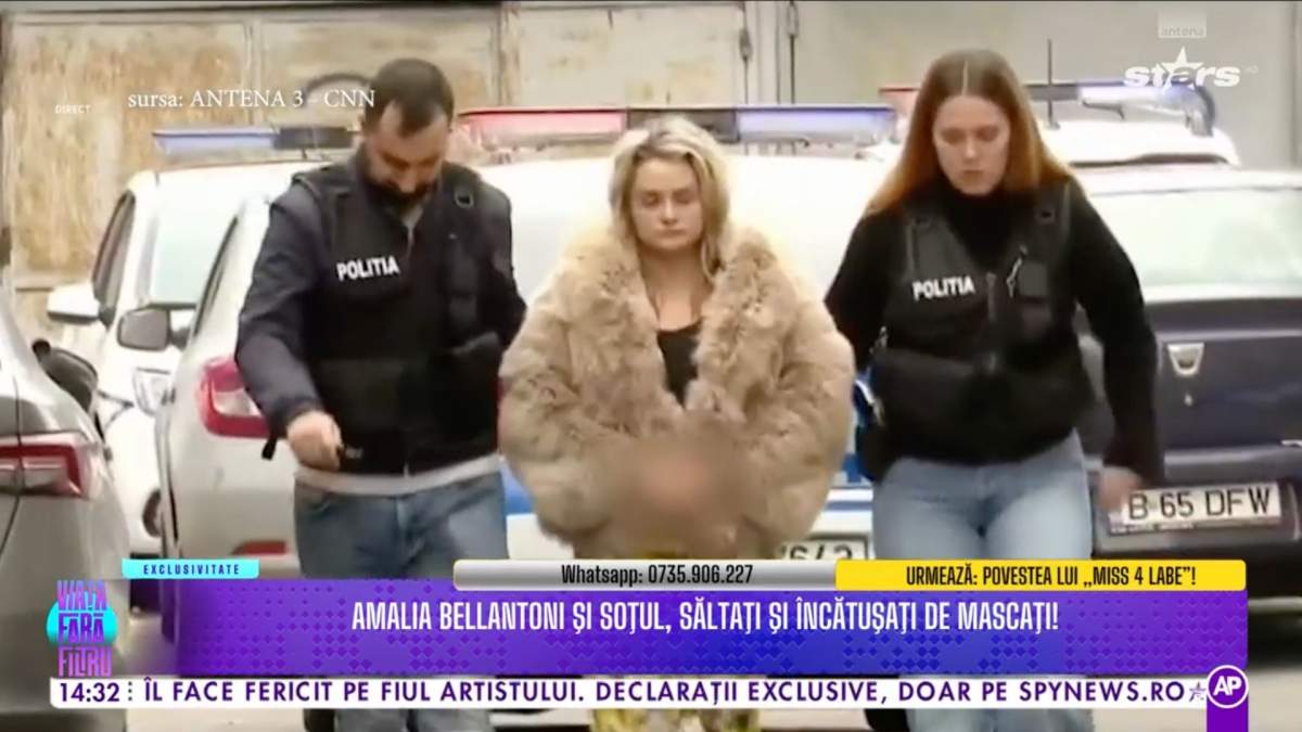 Ce se va întâmpla cu copiii Amaliei Bellantoni în cazul în care părinții vor fi arestați. Cei doi riscă arestul preventiv