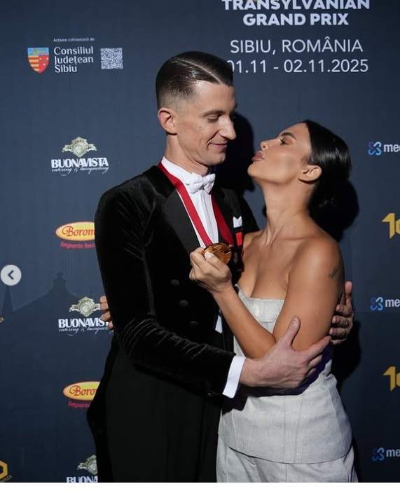 Andreea Popescu, mesaj emoționant după ce soțul ei a devenit campion mondial la dans sportiv. Ce a transmis vedeta: "Nimeni nu îți dădea vreo șansă..."