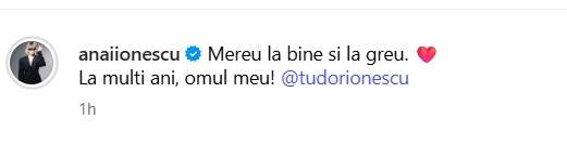 Ana Ionescu de la Power Couple își sărbătorește soțul, pe Tudor Ionescu! Ce urare emoționantă i-a făcut de ziua lui de naștere: "Omul meu"