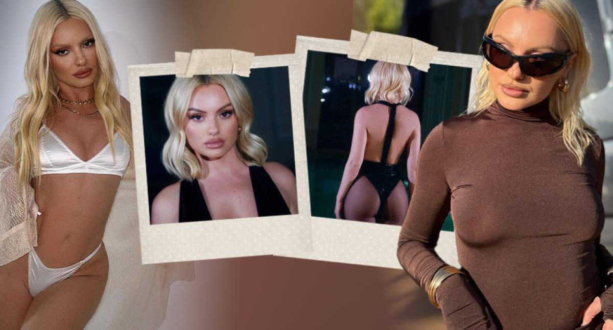 Alexandra Stan ştie toate trucurile! Cum face să aibă pielea întinsă! Neatentă, a lăsat totul la vedere