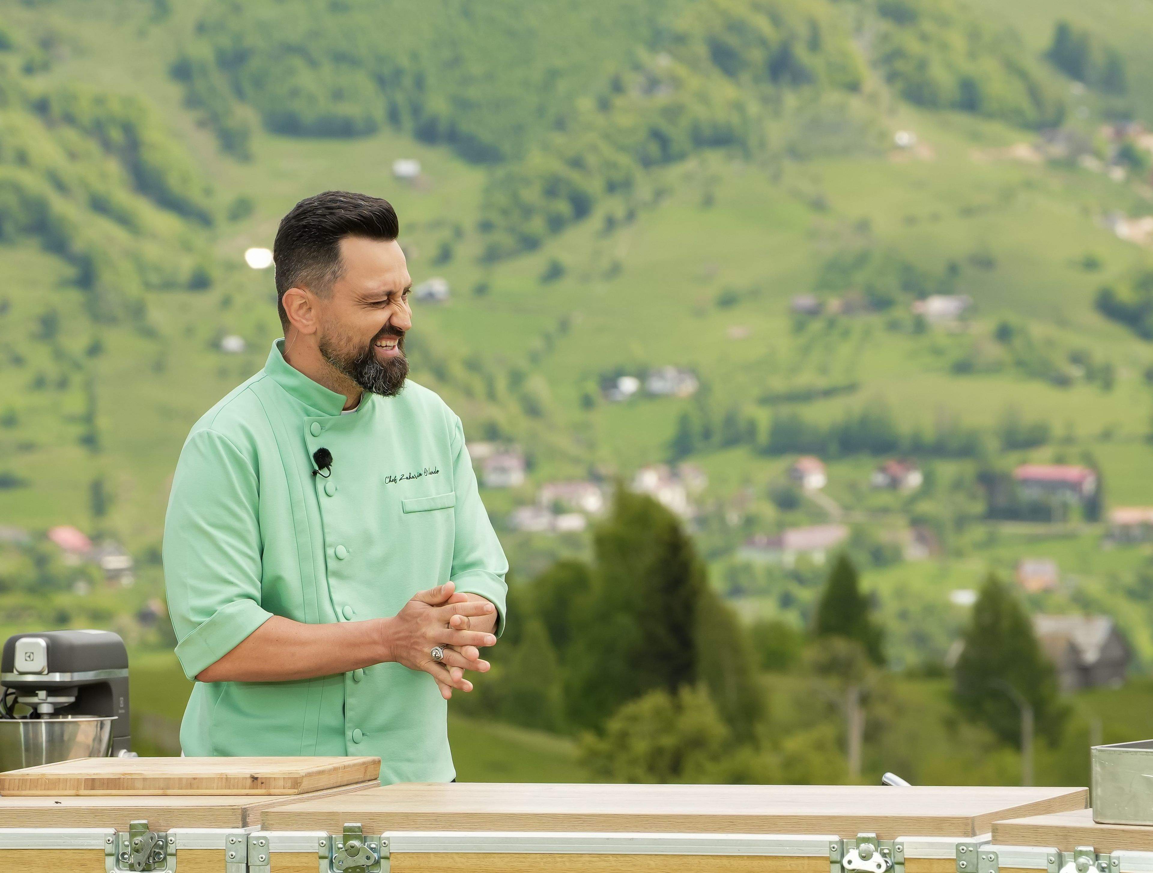 Amuletă grea, diseară, la Chefi la cuțite: jurații gătesc la 1.200 metri altitudine, iar Chef Oana Coantă, premiată de un prestigios ghid gastronomic francez, vine la degustare