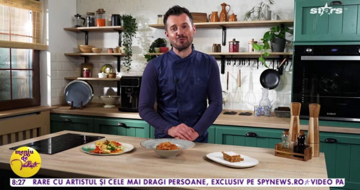 Paste cu sos de roșii și ton după rețeta lui Chef Horia Manea. Vei avea nevoie de doar câteva ingrediente