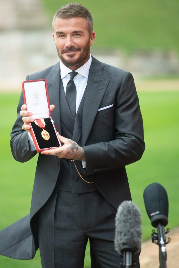 David Beckham, moment istoric la Castelul Windsor! Regele Charles i-a acordat una dintre cele mai înalte distincții britanice