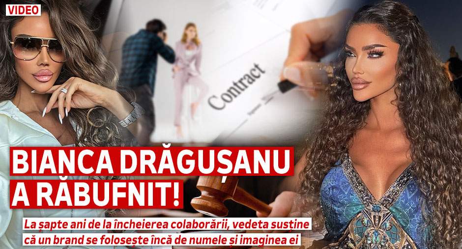 Bianca Drăgușanu a răbufnit! La șapte ani de la încheierea colaborării, vedeta susține că un brand se folosește încă de numele și imaginea ei | VIDEO