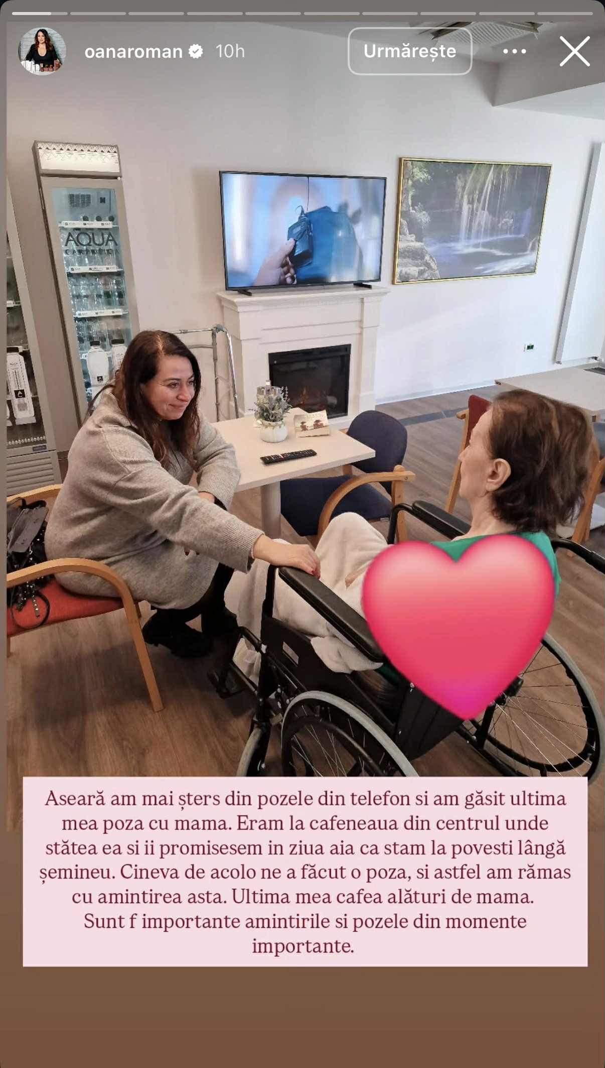 Oana Roman a făcut publică ultima imagine cu Mioara Roman înainte să moară. Ce mesaj emoționant a transmis vedeta 