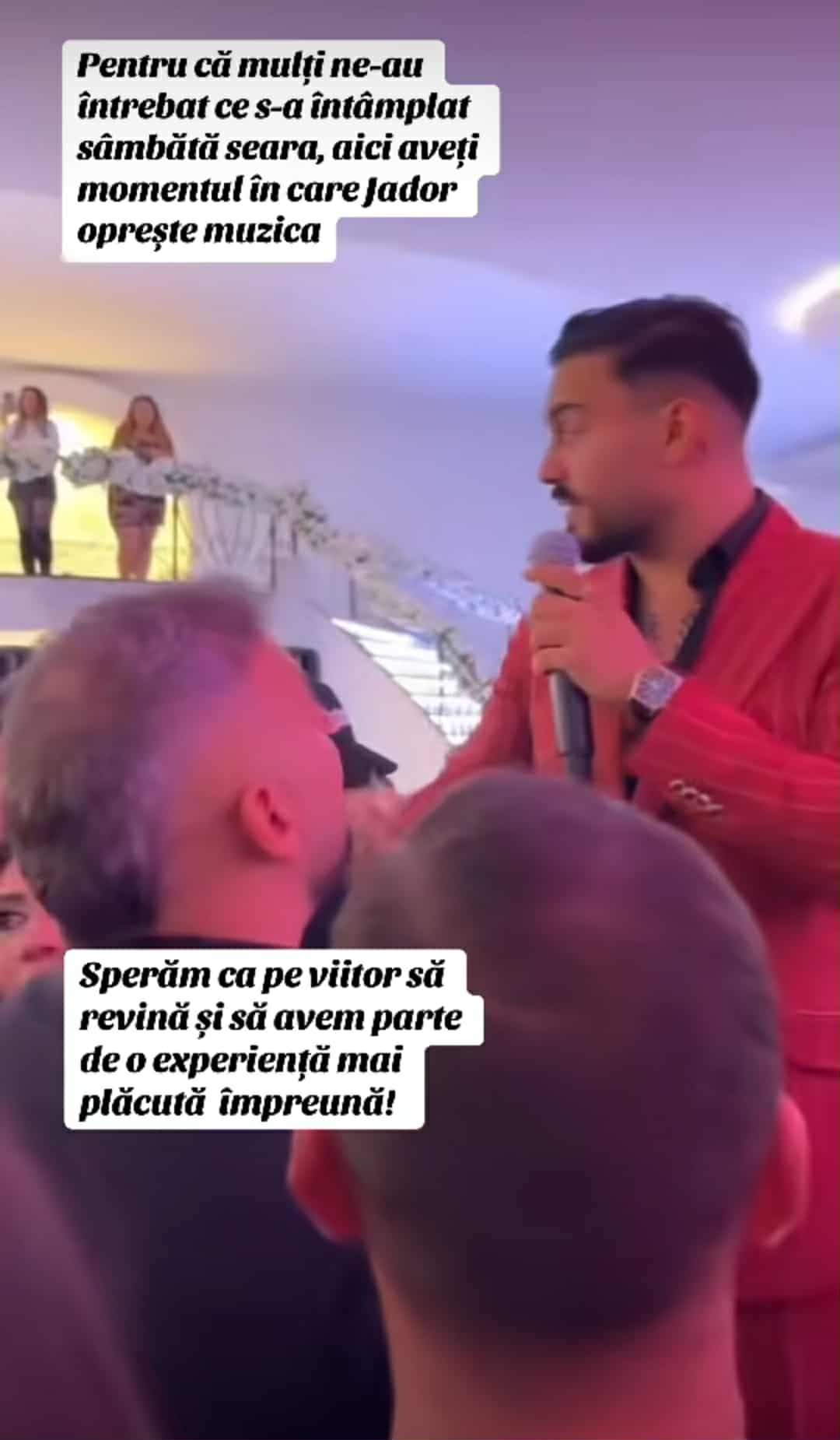 Ce s-a întâmplat, de fapt, la concertul lui Jador din Olanda! Artistul, filmat în timp ce are o reacție nervoasă